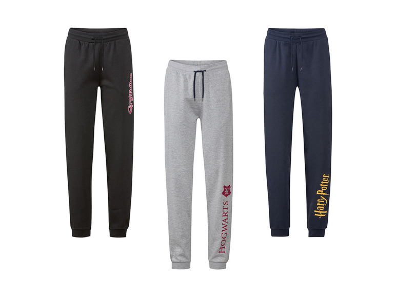 Heren joggingbroek met print op het been