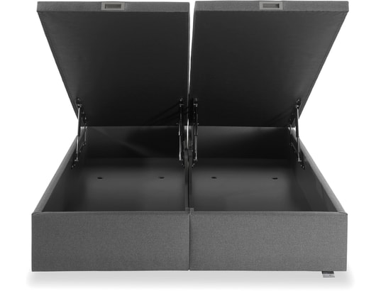 TEMPUR - Sommier 180 x 200 Premium 180x200cm tissé anthracite D54