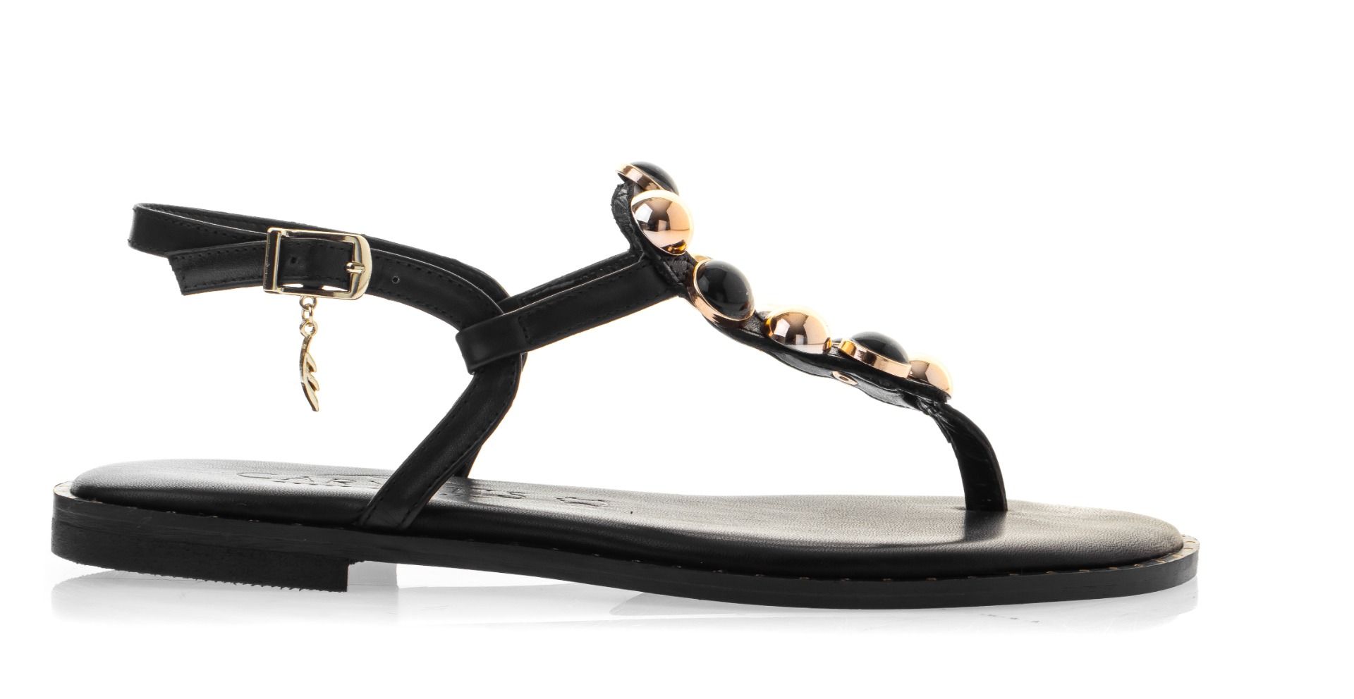 Caryatis Leather Sandals