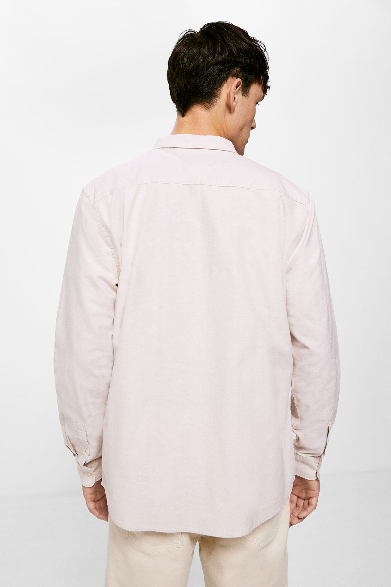 Cor da camisa Oxford