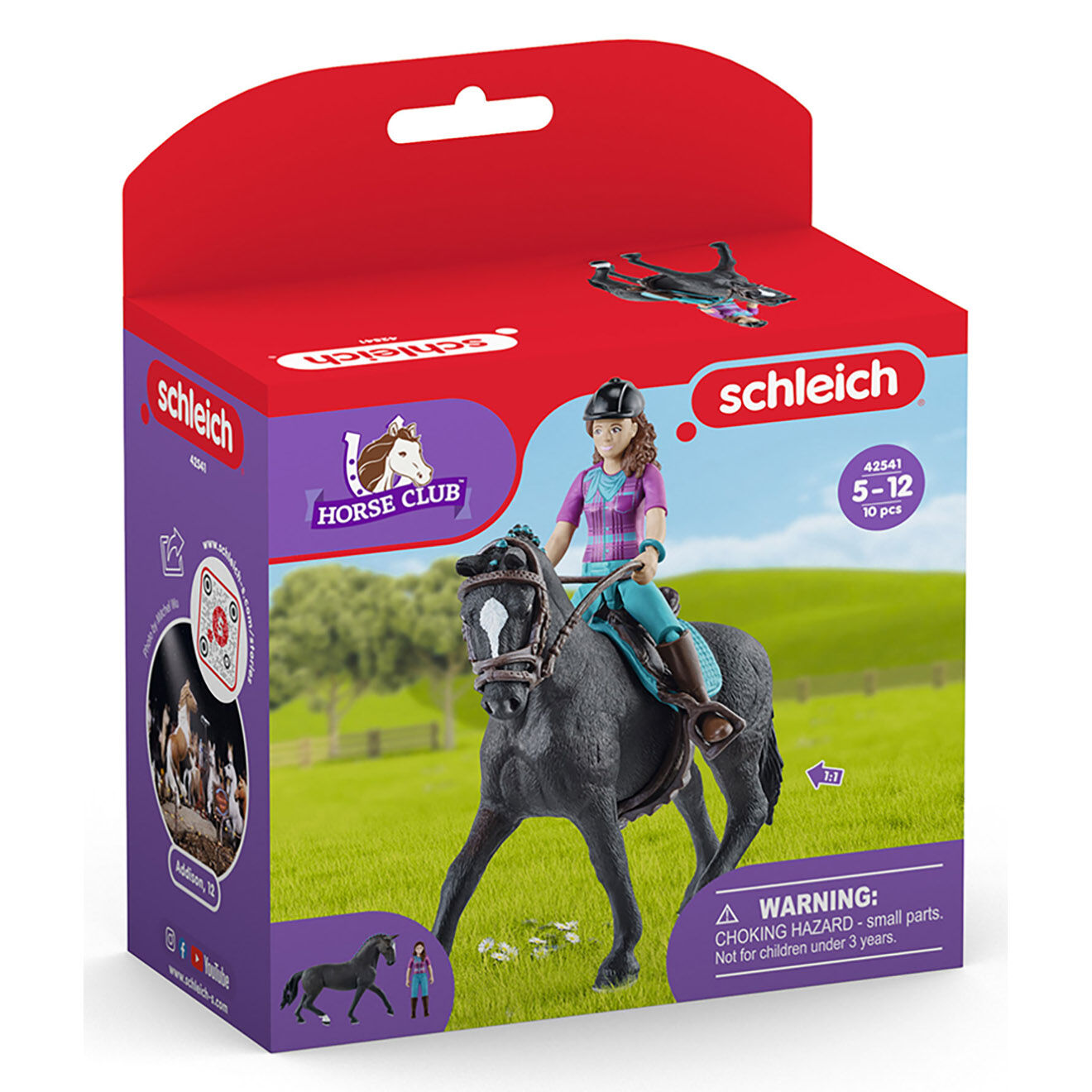 Schleich Cavalière Lisa et Storm multicolore