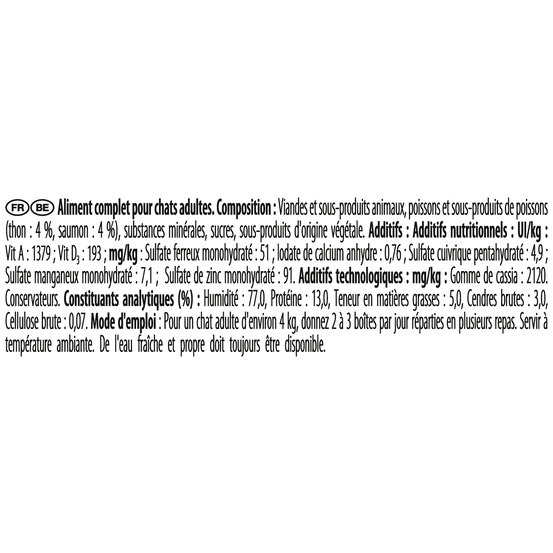 Boites Pro Plan pour chat stérilisé : 85g