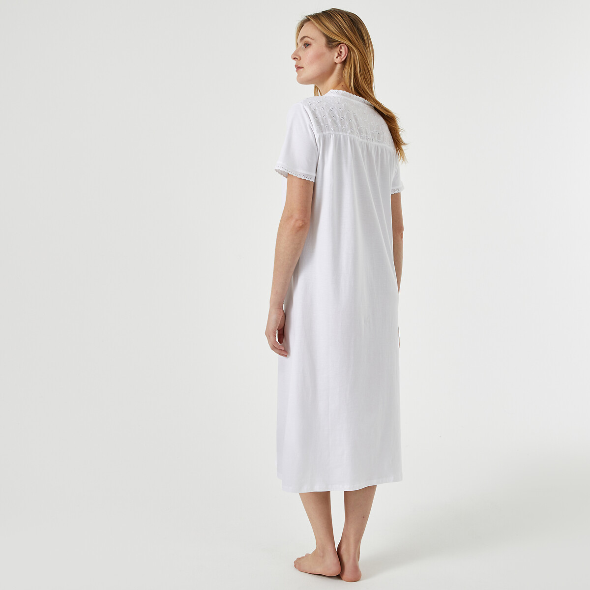 ANNE WEYBURN<br>Camisola com detalhes em Engels Kant
