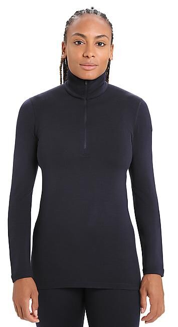 ICEBREAKER - T-SHIRT ML DEMI ZIP TECH 260 HALF ZIP W