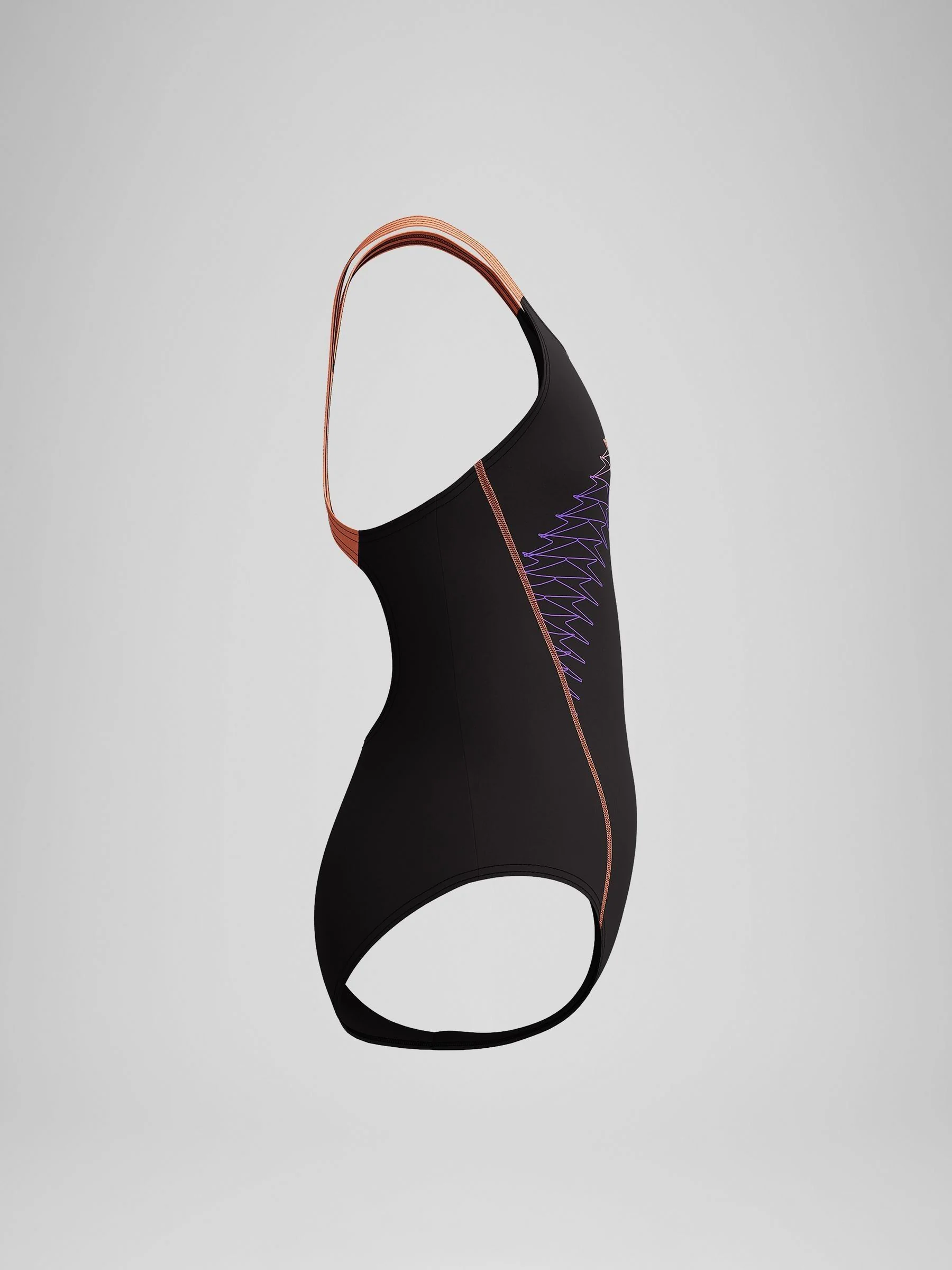 Zwart - Speedo Medley logo Medalist-badpak