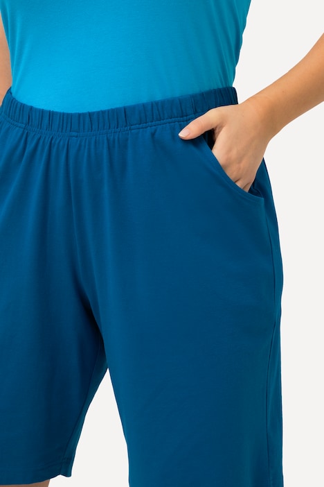 Jerseyshorts, Taschen, Elastikbund