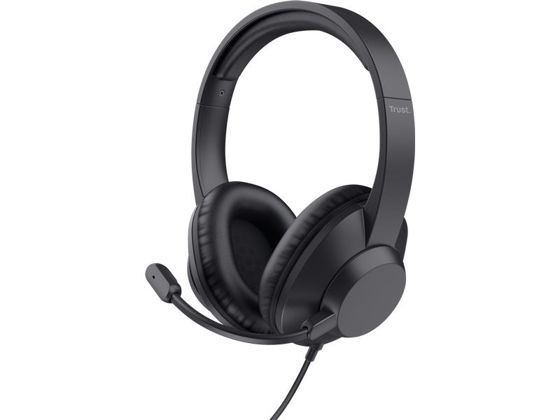 Trust Headset Ayda Max Komfortables Over-Ear-Headset mit weichen Ohrpolstern und gepolstertem Kopfbügel