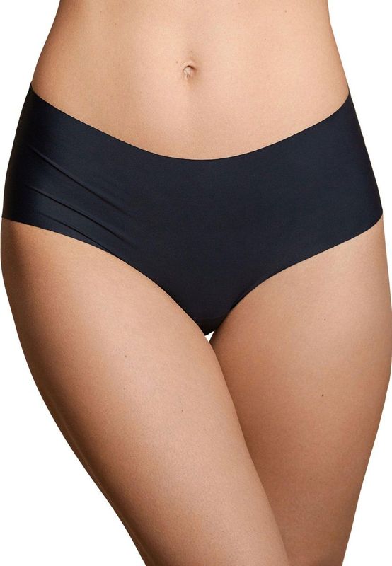 Bye Bra - Invisible High Brief - Nude en Zwart - Set van 2