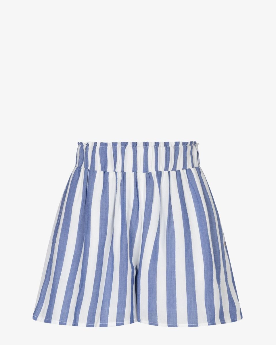 Ibana Shalita Blauw/Wit Dames Short
