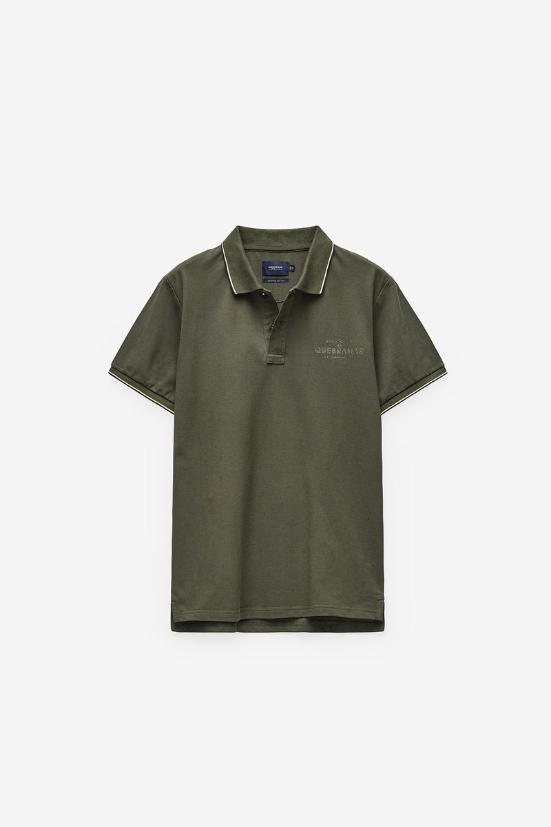 POLO PIQUET COM PRINT