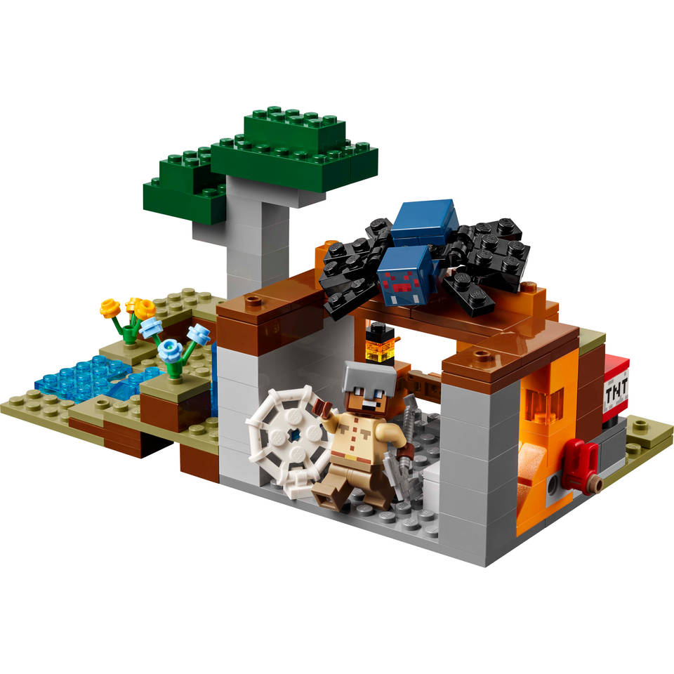 LEGO Minecraft de gordeldieren bij de mijn 21269