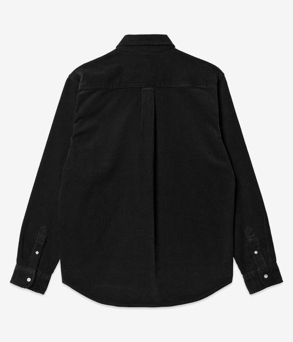 Carhartt WIP Madison Corduroy Hemd (black wax)