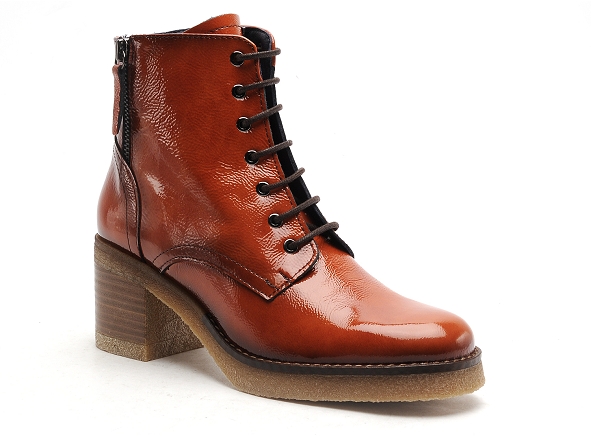 Dorking boots bottine talons femme d9186 na orange