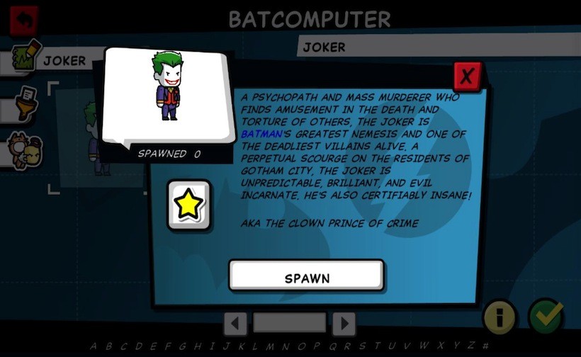 Scribblenauts Unmasked: A DC Comics Adventure- PC