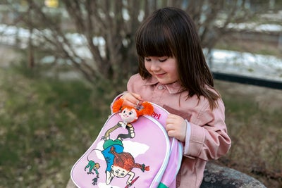 Pippi Langstrømpe Ryggsekk, Rosa