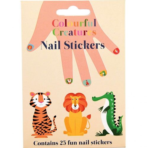 Rex london nagelstickers kleurrijke dieren