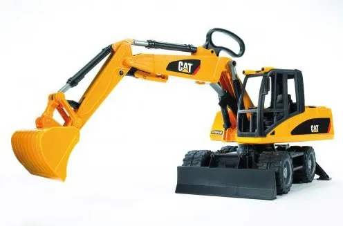 Bruder CAT Wheel excavator toy