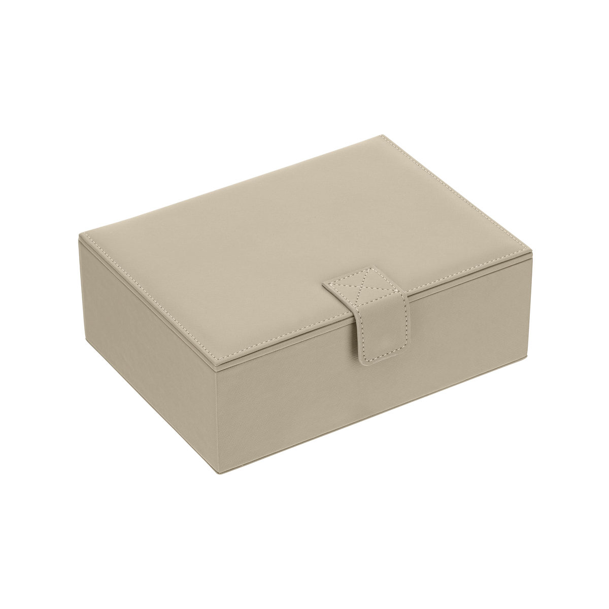 Coffret bijoux beige