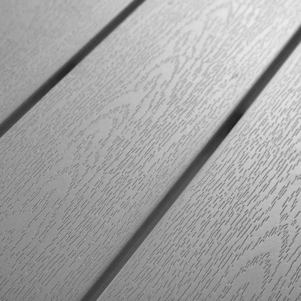 tectake Aluminium tuintafel Maren met in hoogte verstelbare poten 90x90x74,5cm