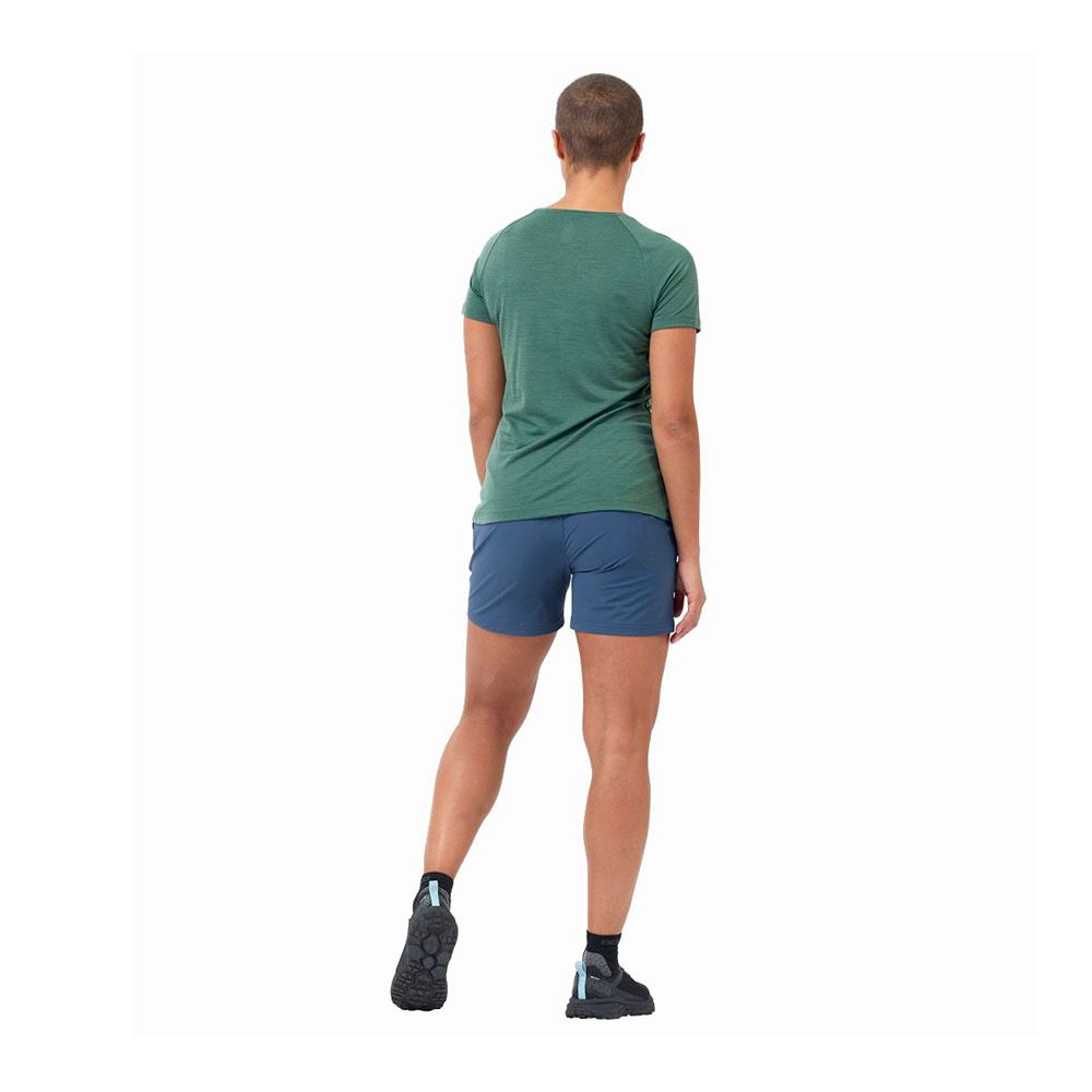 Odlo HALDEN - Short Femme blue wing teal