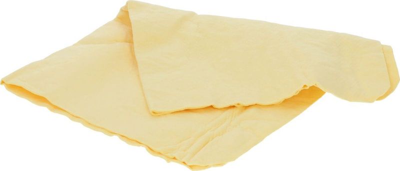 Protecton - Synthetische Zeem - Geel - 40x30 cm - Met Opbergkoffer