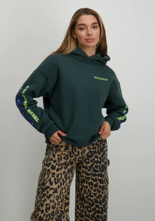 Colourful Rebel Hoodie Flowers WH116197