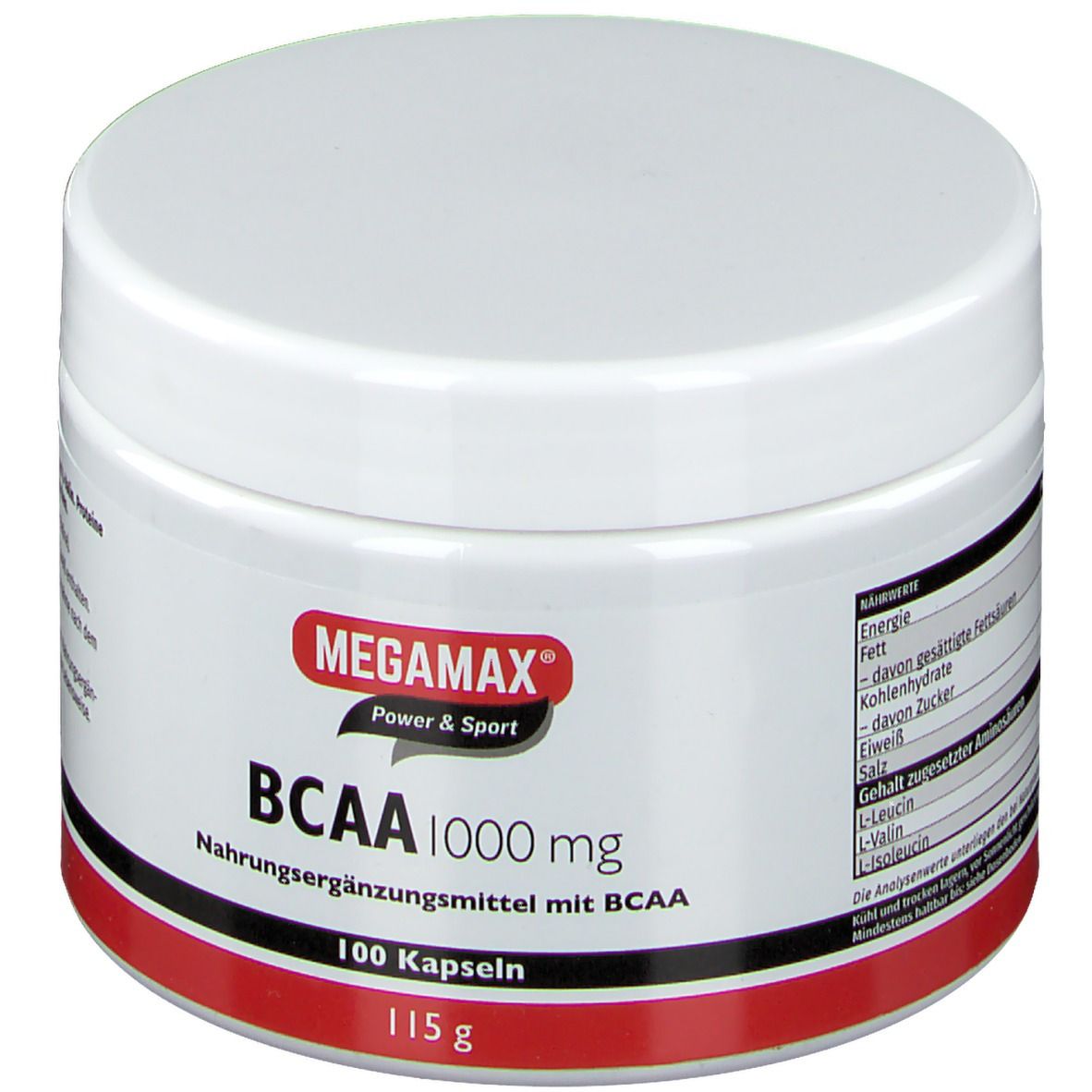 MEGAMAX® Power & Sport BCAA 1000 mg