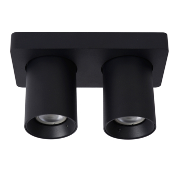 Lucide Nigel plafondspot zwart 20 cm