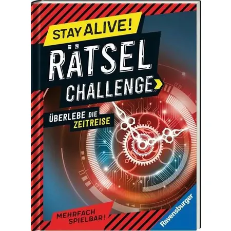 Ravensburger Stay alive! Rätsel-Challenge: Überlebe die Zeitreise