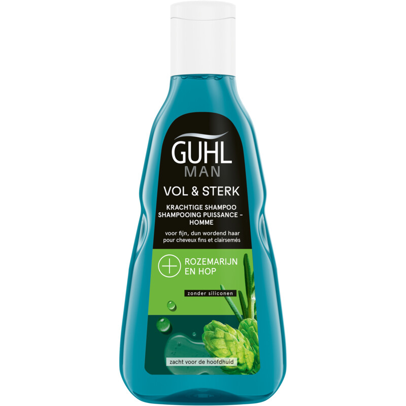 Guhl Man vol en sterk shampoo