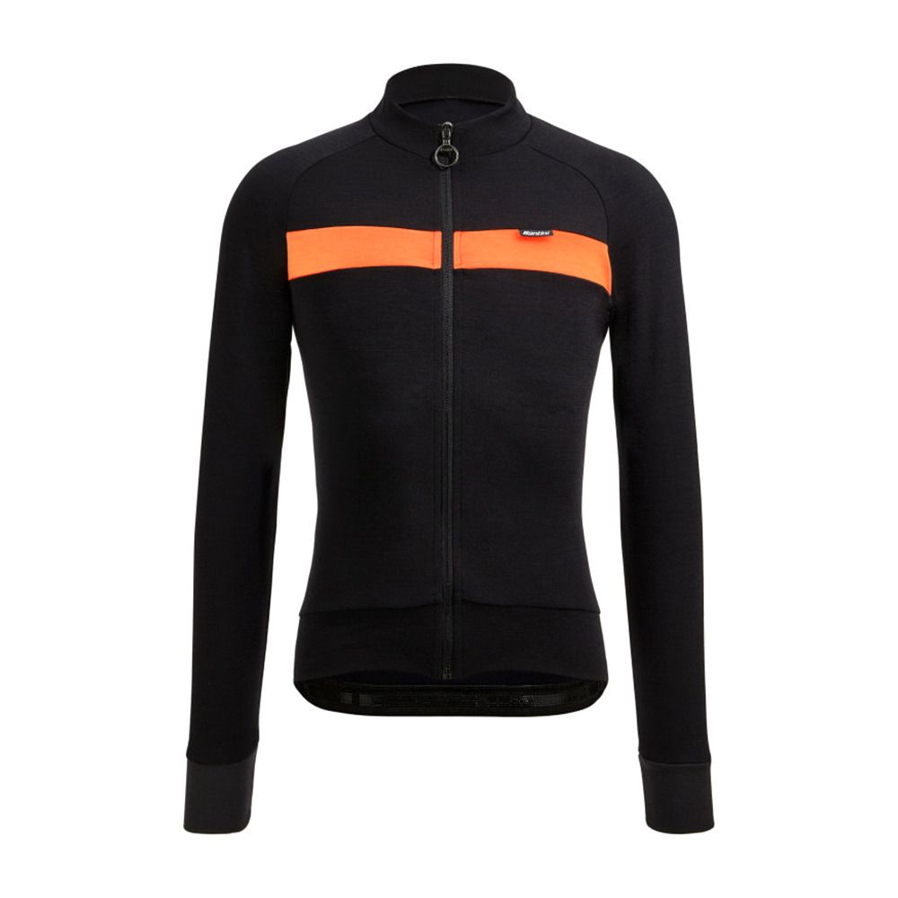 Santini ADAPT WOOL - Maillot Homme orange