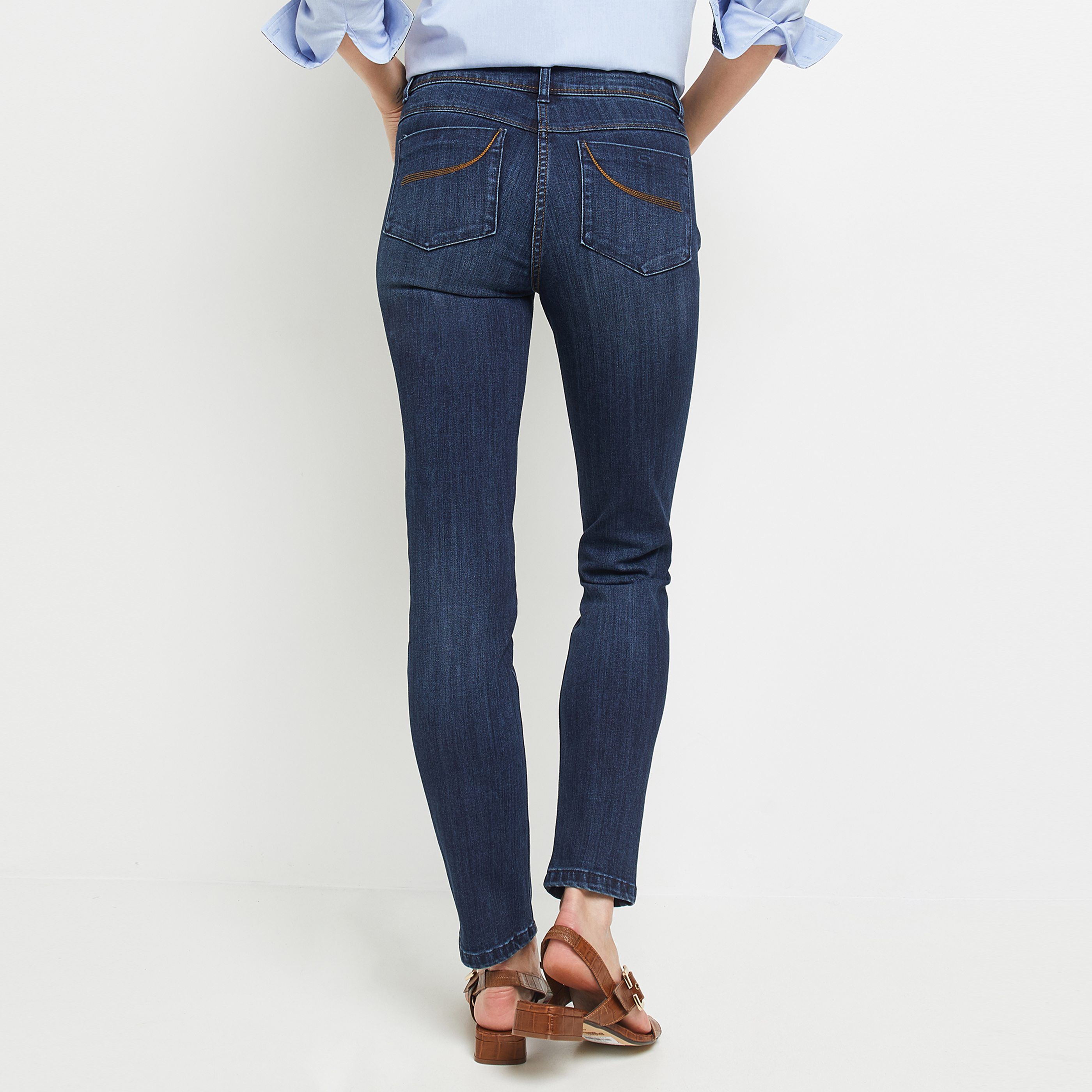 Jean raccourci taille haute femme - RINSE