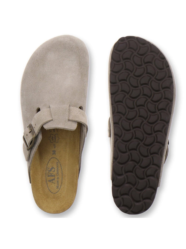 Clogs Damen Leder quarz