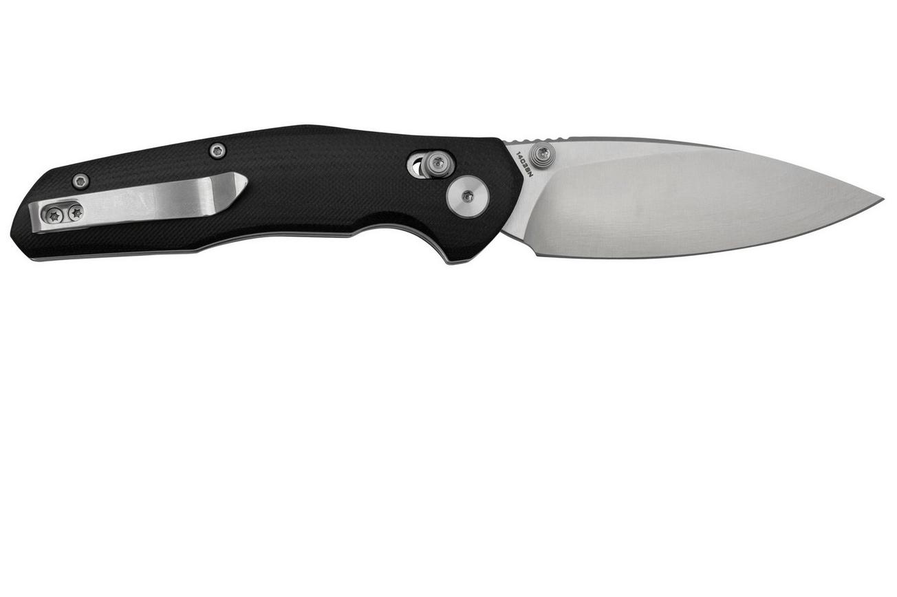 Bestechman Ronan BMK02A Black G10, Satin, zakmes