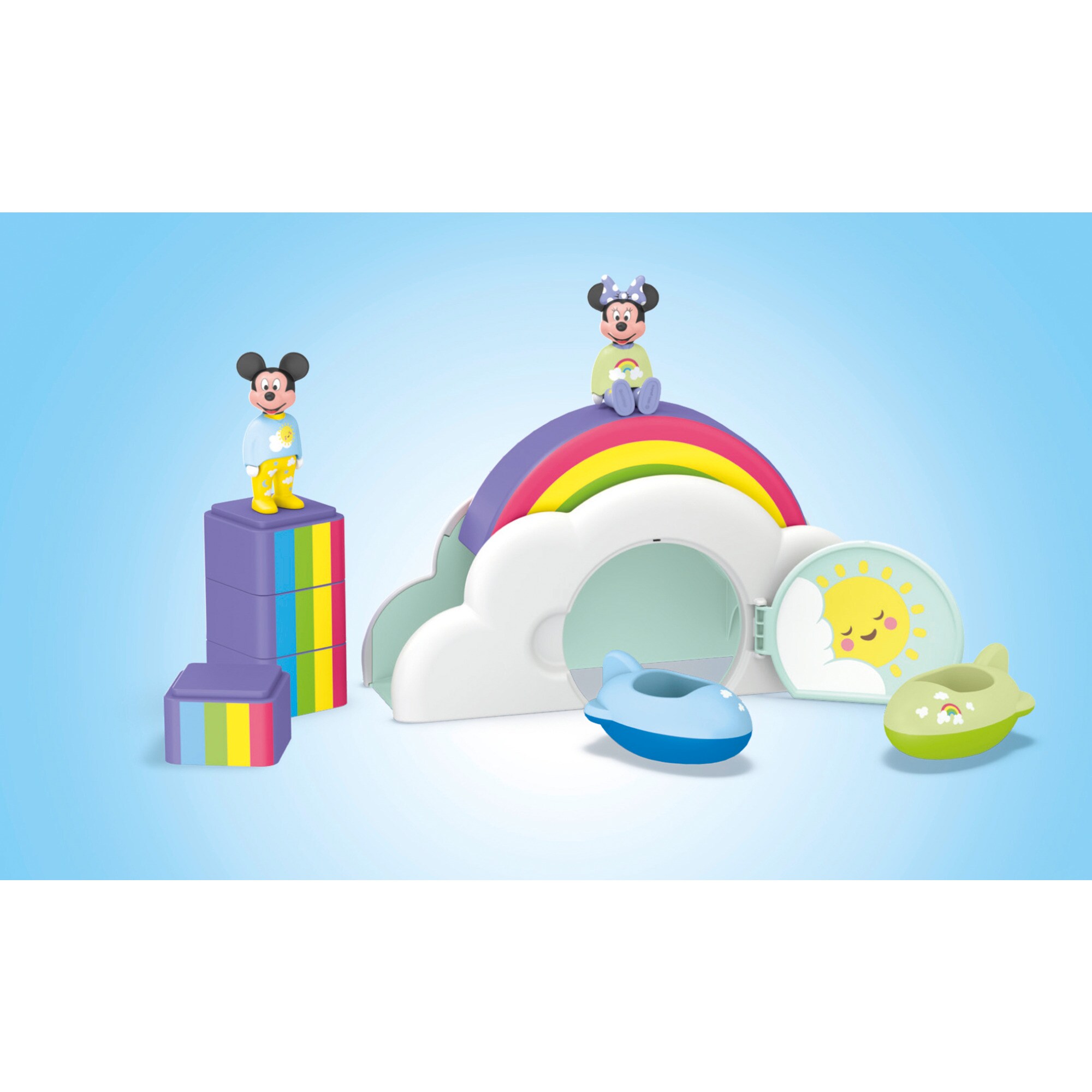 PLAYMOBIL Konstruktionsspielzeug Junior & Disney: Mickys & Minnies Wolkenhaus