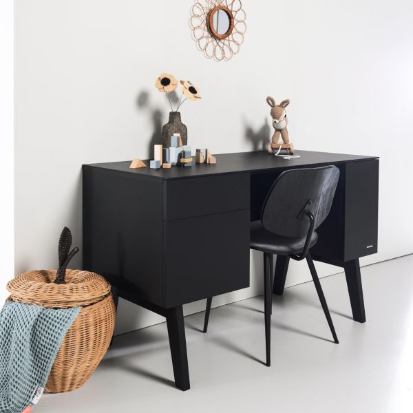Kidsmill Sixties Bureau Zwart