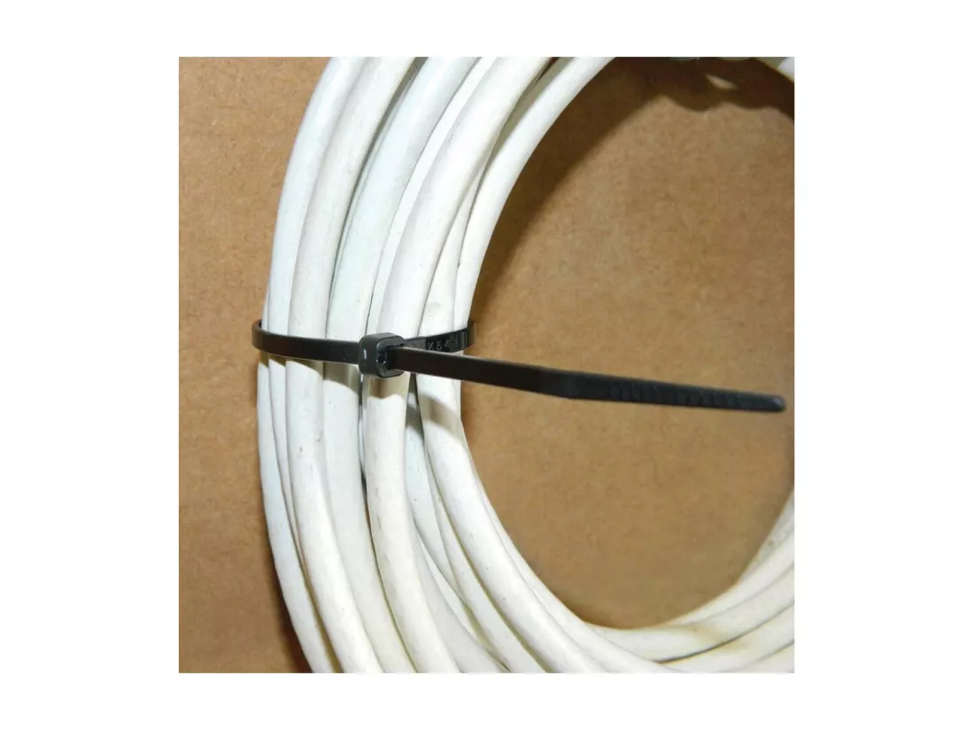 Lot de 100 liens de serrage en nylon 20 cm