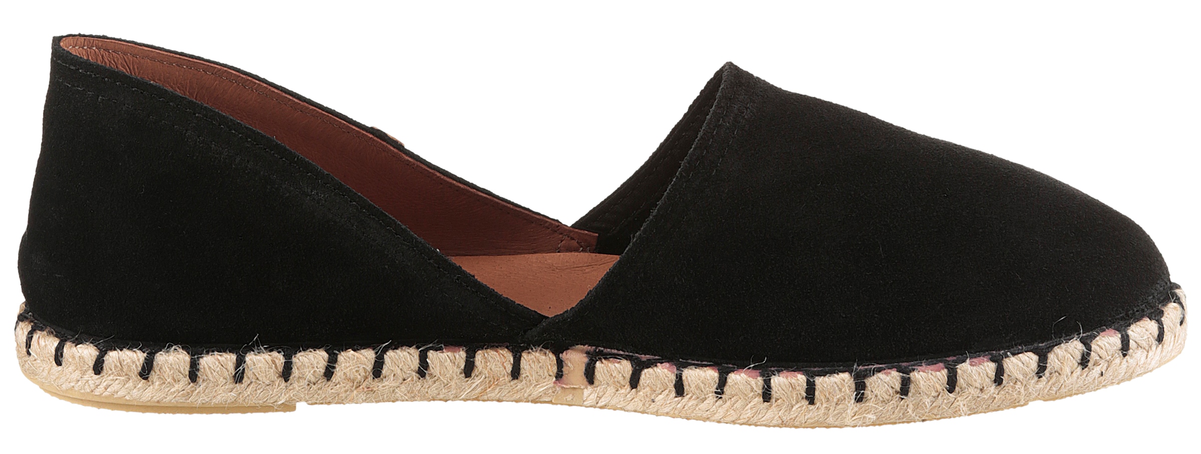 VERBENAS Espadrille »CARMEN SERRAJE«  , Schlupfschuh, Sommerschuh, Loafer mit typischem Jute-Rahmen