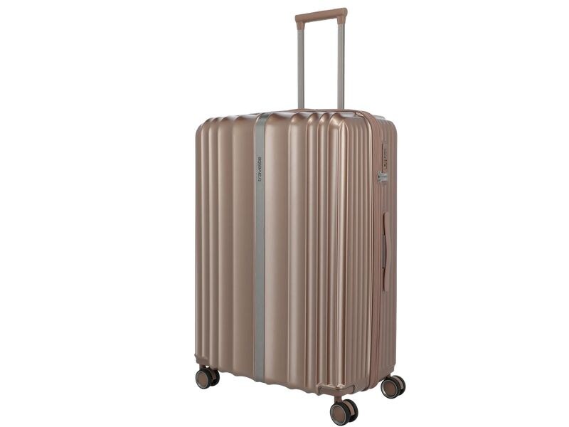 travelite Paros Trolley L 101 l, Braun Reisekoffer