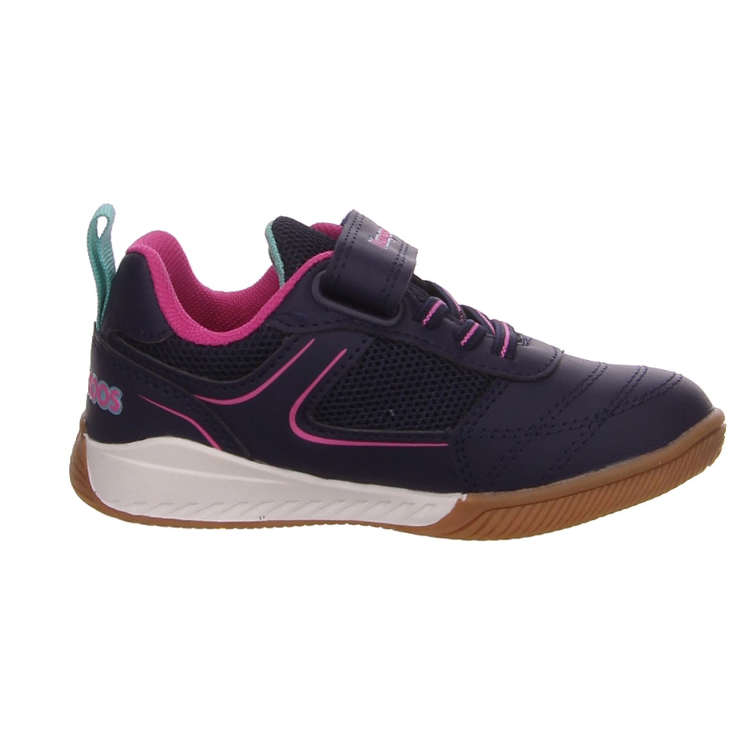 Pölking Klettschuh blau/pink blau