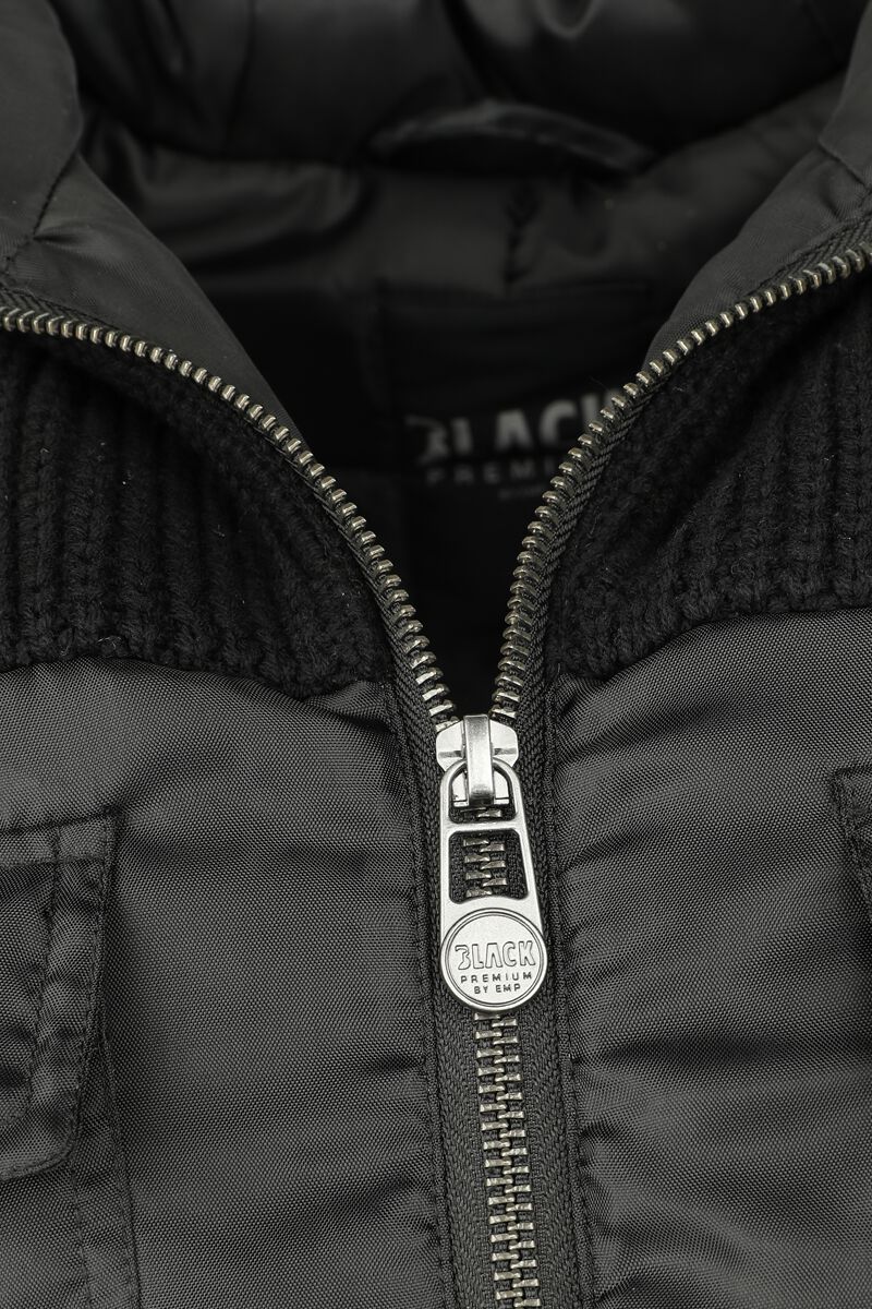 I'll Keep You Warm | Black Premium by EMP Veste mi-saison