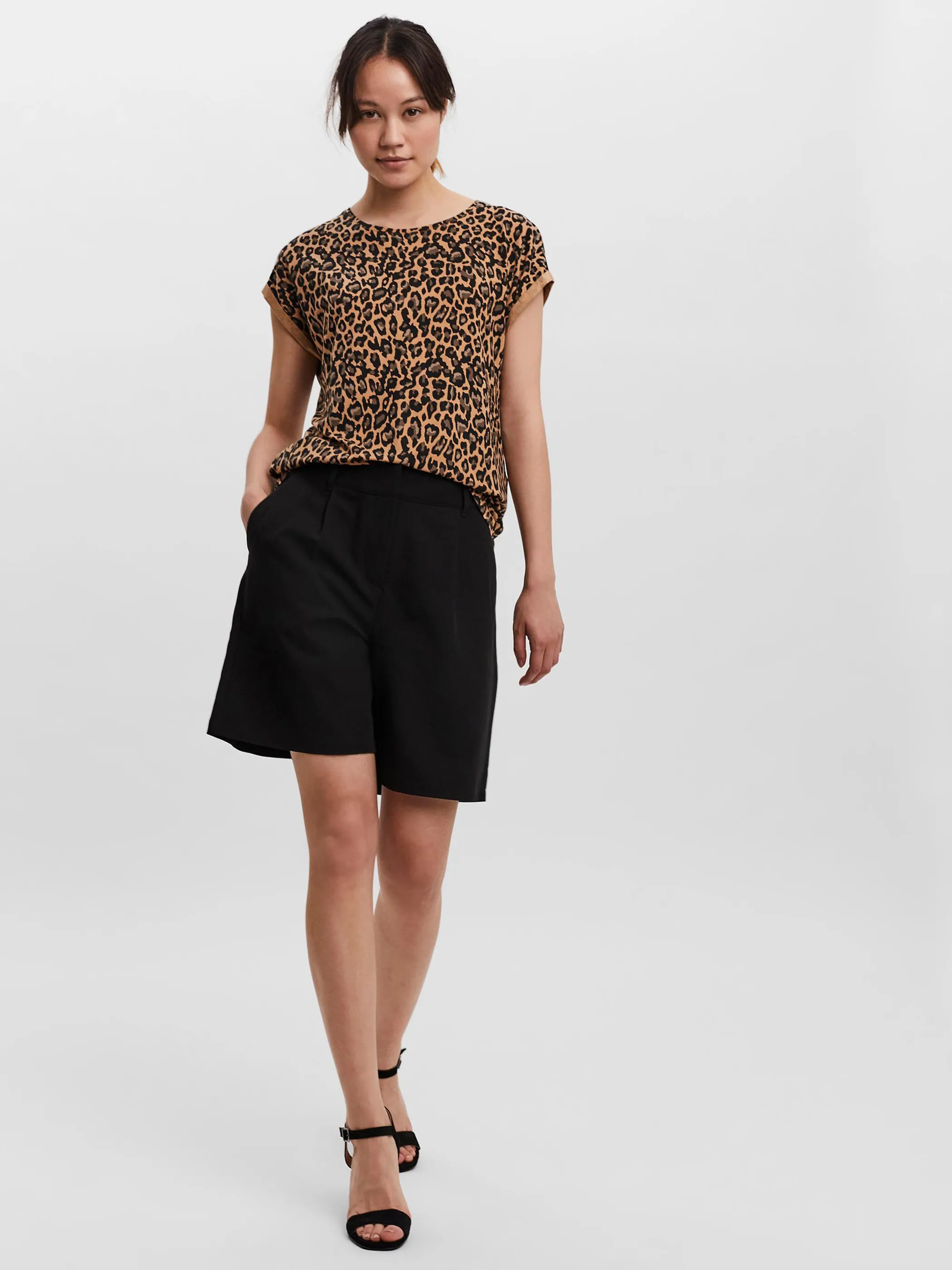 Vero Moda VMAVA PLAIN SS TOP MU Shirt