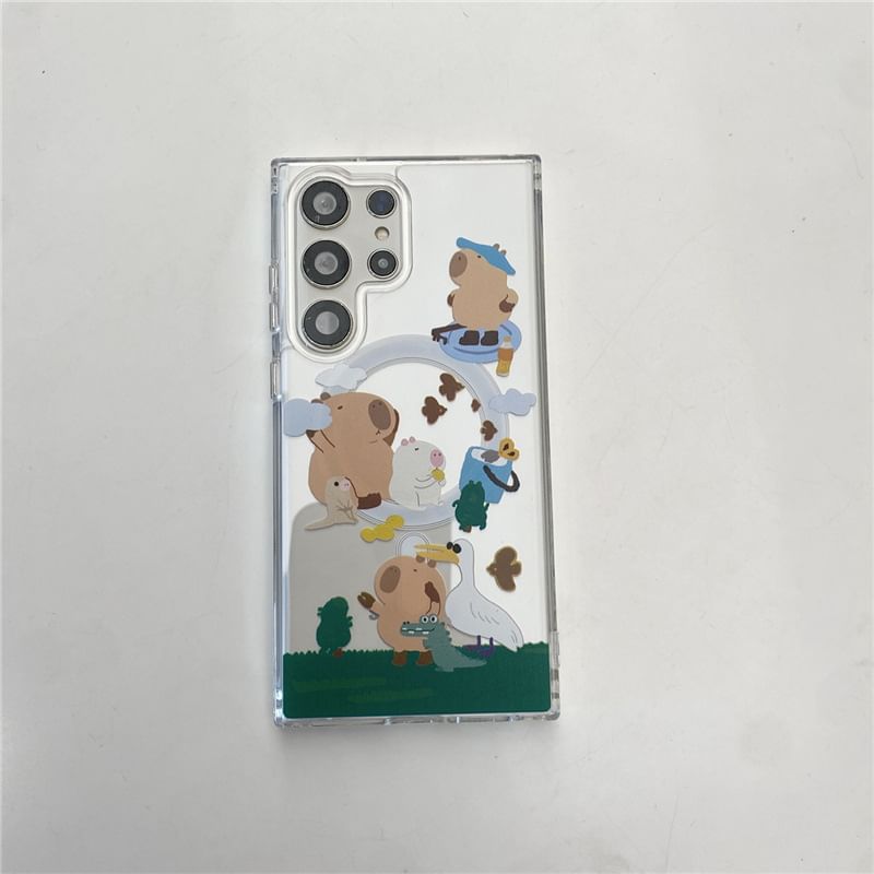 Jaguara - Capybara Magnetic (Compatibel met MagSafe) Telefoonhoesje - Samsung
