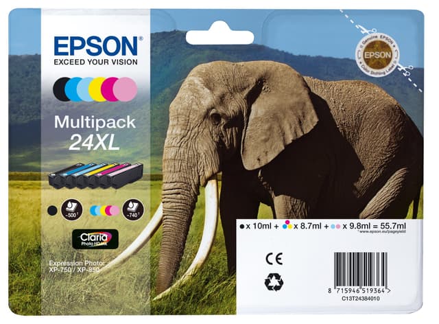 Epson blækpatroner Claria Photo HD 24XL