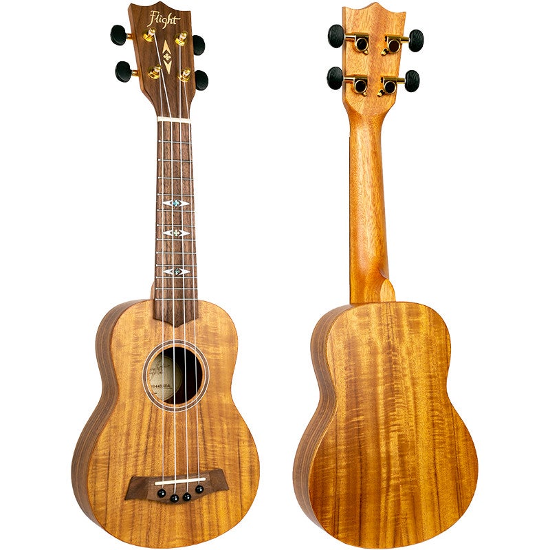 Flight Supernatural Series DUS440 Acacia sopraan ukelele met gigbag