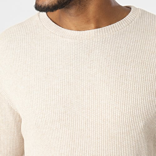 Tee Shirt Manches Longues Beige