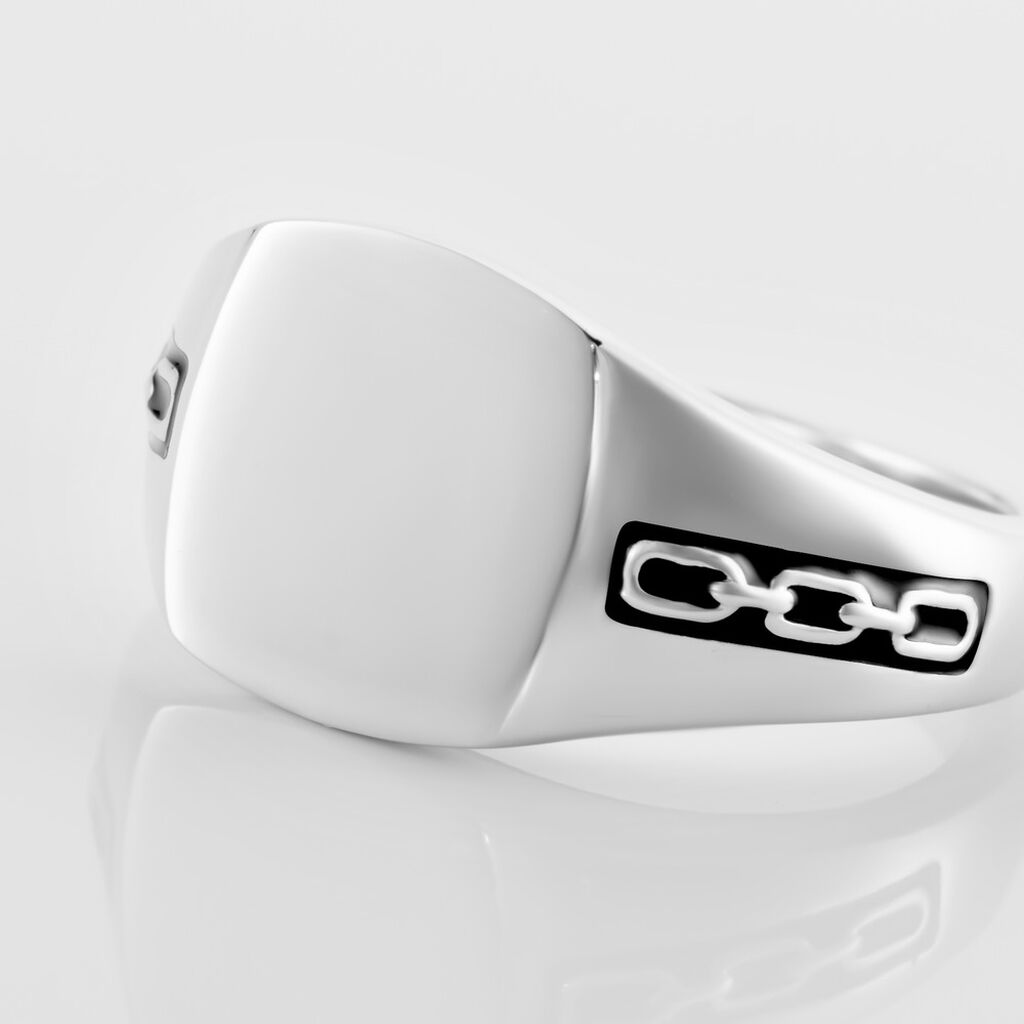 Chevaliere Argent Blanc Tarek
