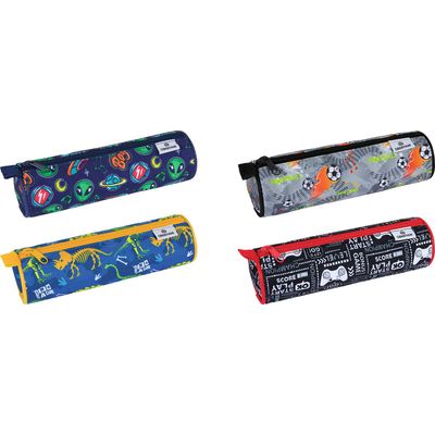 Trousse ronde Graphic - 1 compartiment - différents modèles disponibles - Oberthur