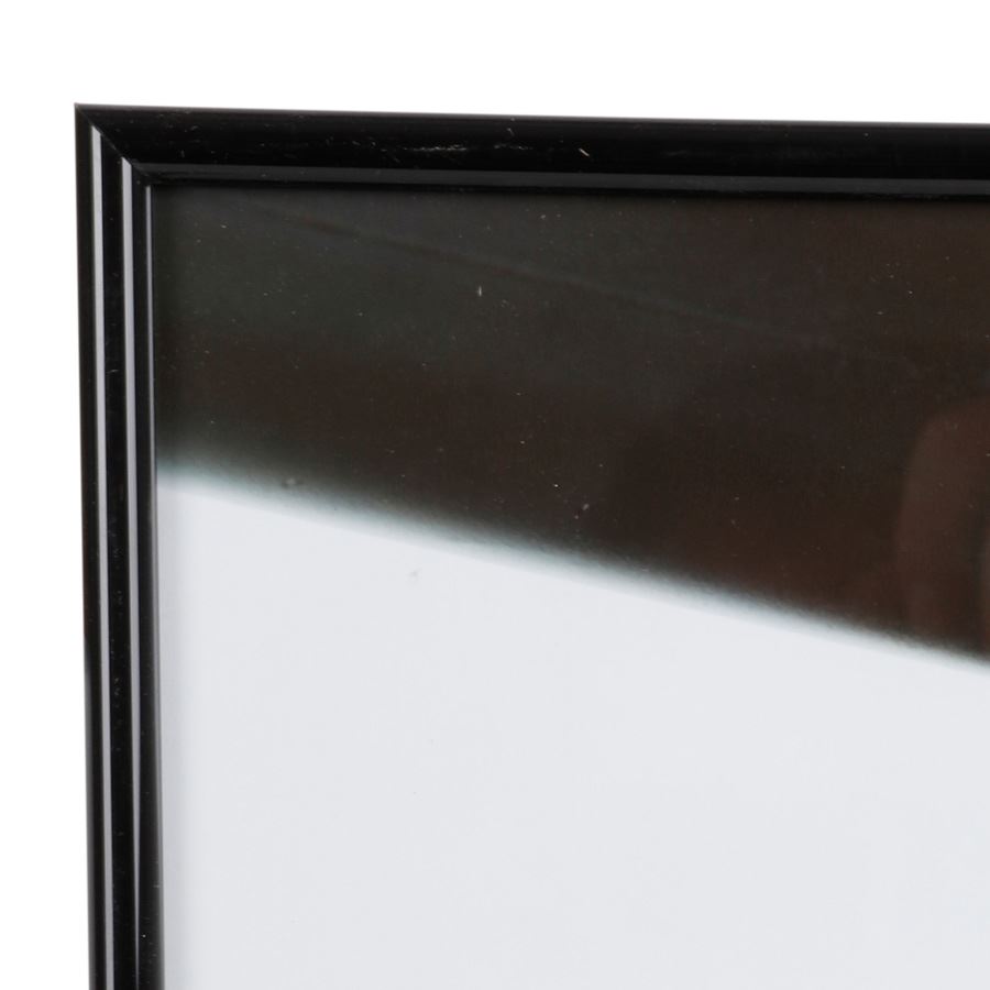 Kunststoff-Bilderrahmen 30x40cm Schwarz