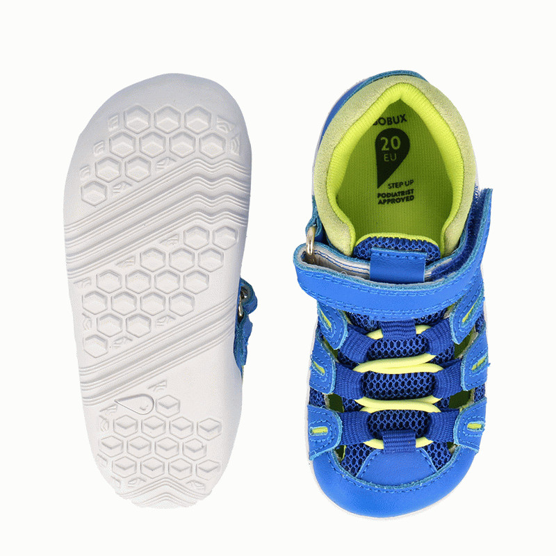 Bobux Bobux Summit Blue Sunny Lime